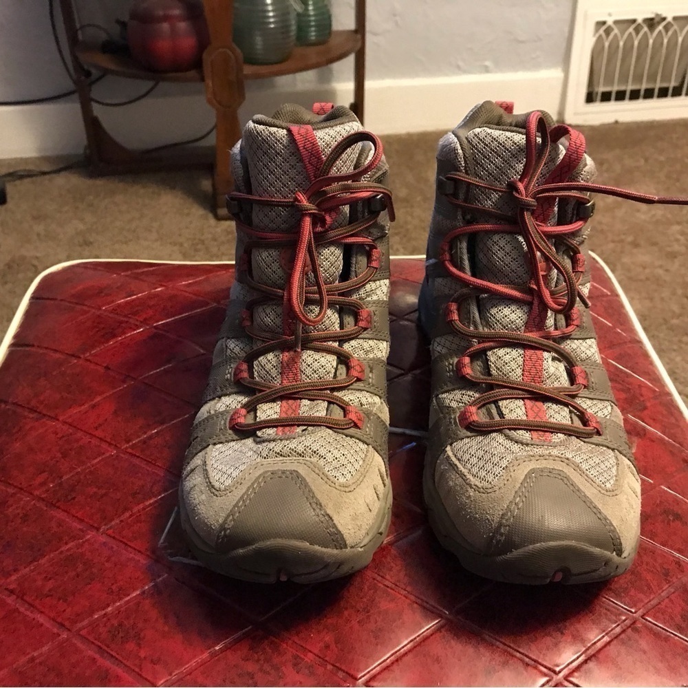 Merrell Avian Light 2 Vent Mid J09484 Brown Hiking Boots Shoes - Women's 7